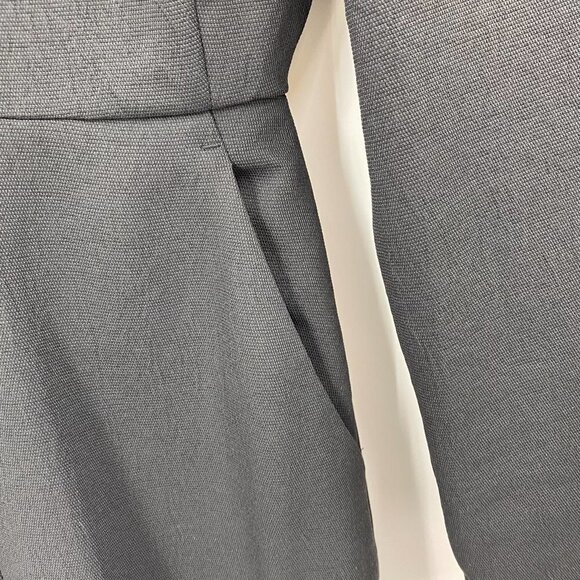 Aritzia Wilfred Black Écoulement Jumpsuit Long Sleeve Keyhole Tie Size 2 - Picture 4 of 12